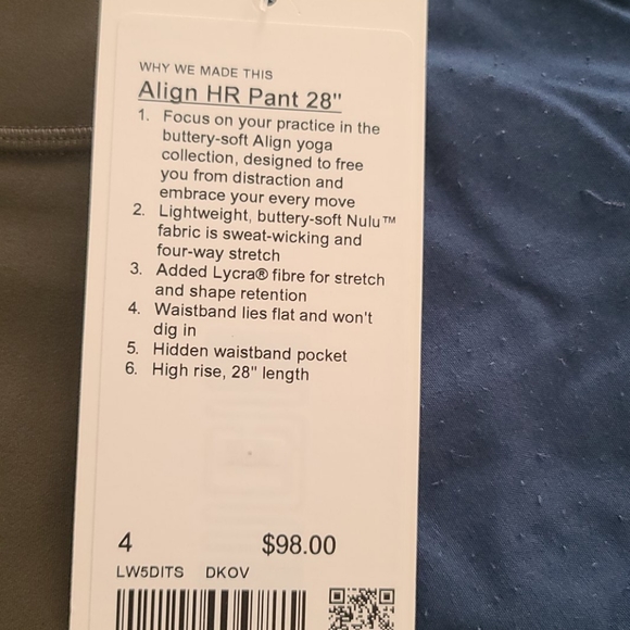 Align hr pant 28.. - Picture 2 of 7